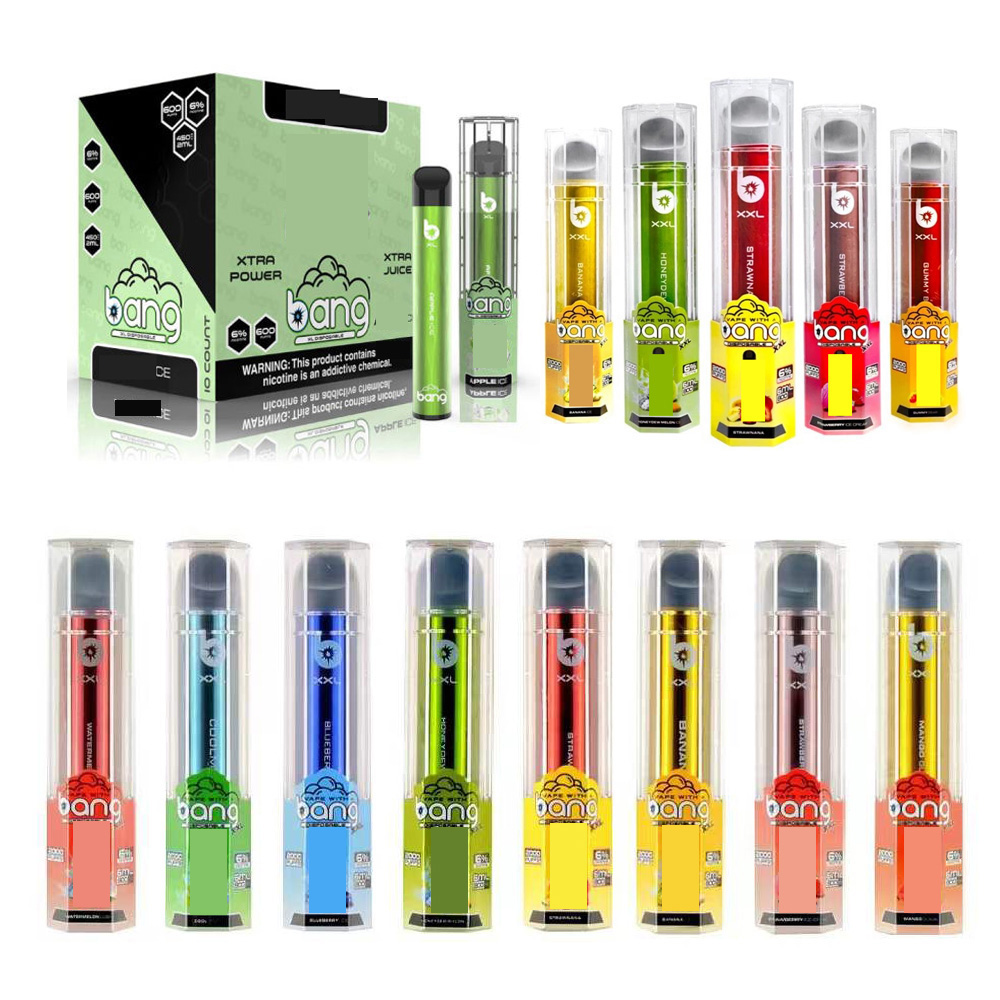 

VAPUFFS BANG XXL 2000 PUFFS bar electronic cigarette disposable vapes pen Pre Filled Pods Vapes Cartridge 800 1600PUFFS