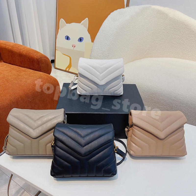 

Shoulder Bag Designer Cross Body Bag Womens V Grid Fashion Classic Messenger Handbag Large Capacity Hardware Logo Four Colors, White