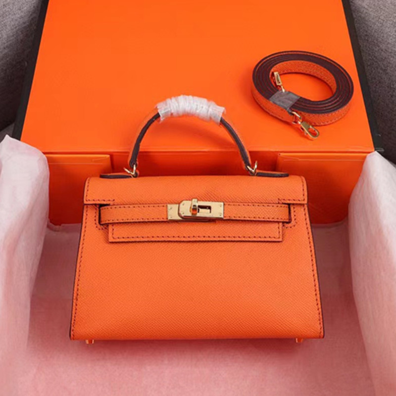 

2021 designer bag classic famous brand women's fashion multifunctional small squarebag handbag simple women's Postman handbag wallet, See chart 3