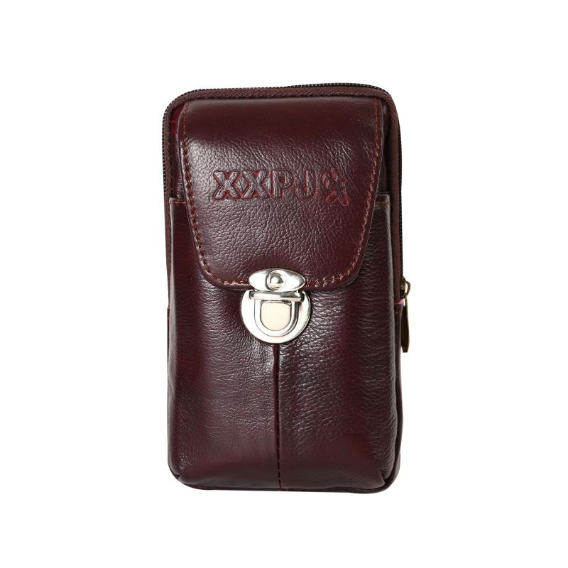 

Wallets Genuine Cow Leather Men Zipper Coin Purse Running Sport Moneybags Card Holder Casual Mens Wallet Fanny Pack Purses BagWallets, 11