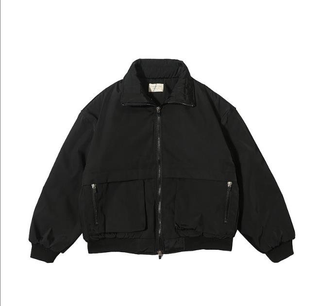 

Sixth Season High Street Suede Jacket Loose Autumn And Winter Trendy Tooling, Black