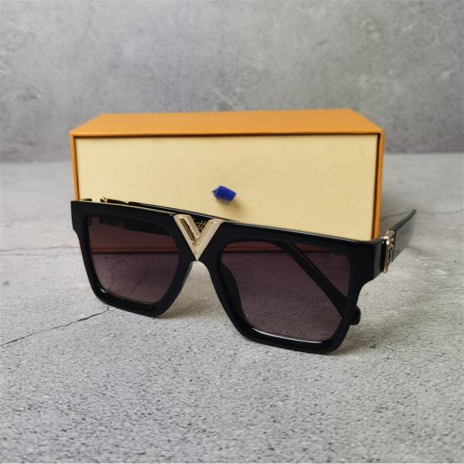 2022 High Quality Luxury Sunglasses Aviator Sunglasses Brand Polarized UV400 Men's Ladies With Box TOP208r