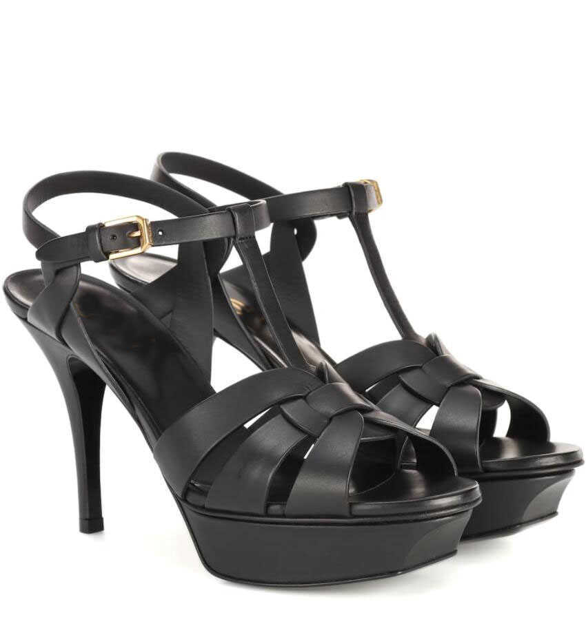 

sexy designer Tribute Patent Soft Leather Platform Sandals Womens high heel stiletto Gladiator Sandalias T-strap Lady Shoes Pumps 10cm and