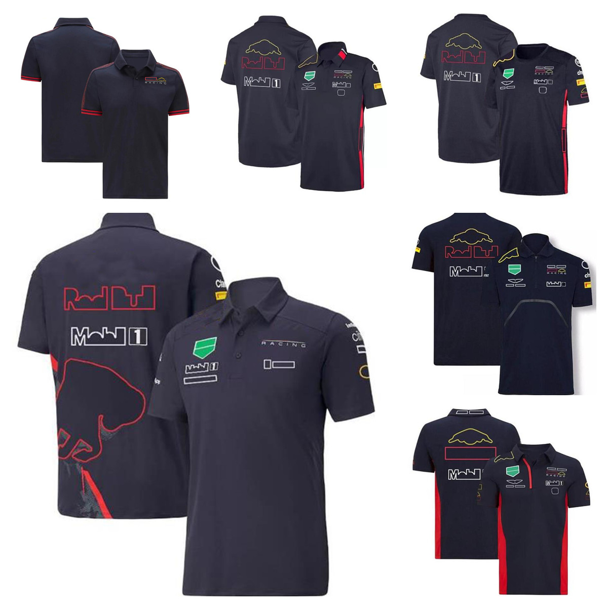 

New F1 racing polo suit 2022 new team shirt same style customization