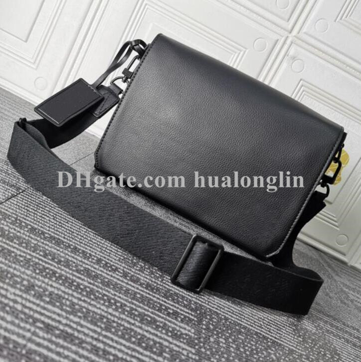 

Men Handbag Men's Shoulder bag genuine leather man bags fashion tote high quality designer sales briefcase boy, Black