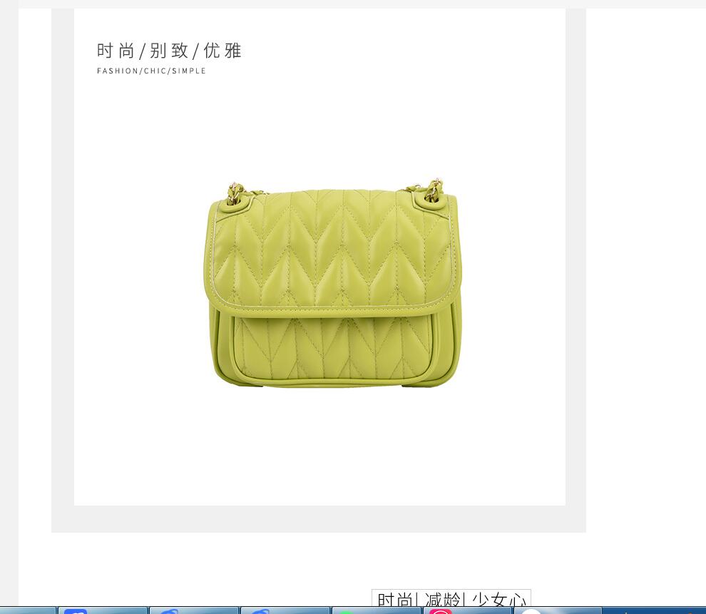 

DA811 Womens designer handbag luxury should bag fashion tote purse wallet crossbody bags backpack Small chain Purses Free shopping, Customize