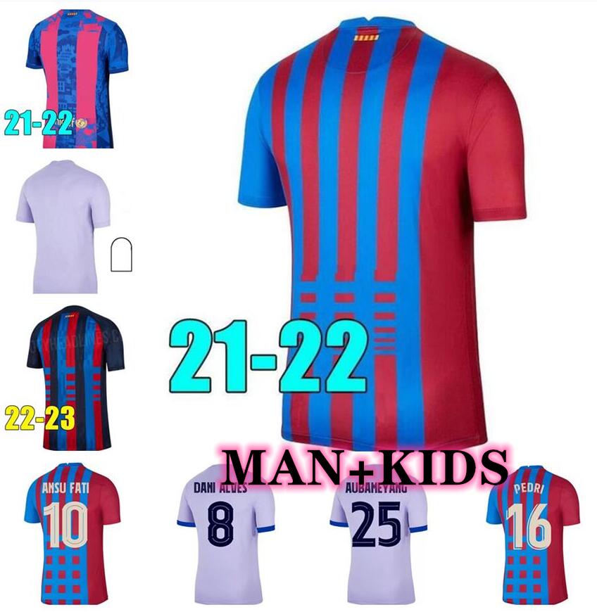 

Camisetas de football PEDRI ADAMA soccer jersey MEMPHIS GAVI FERRAN BARCA home away 21 22 23 ANSU FATI 2021 2022 2023 F. DE JONG ROBERTO DEST kit shirt men kids sets