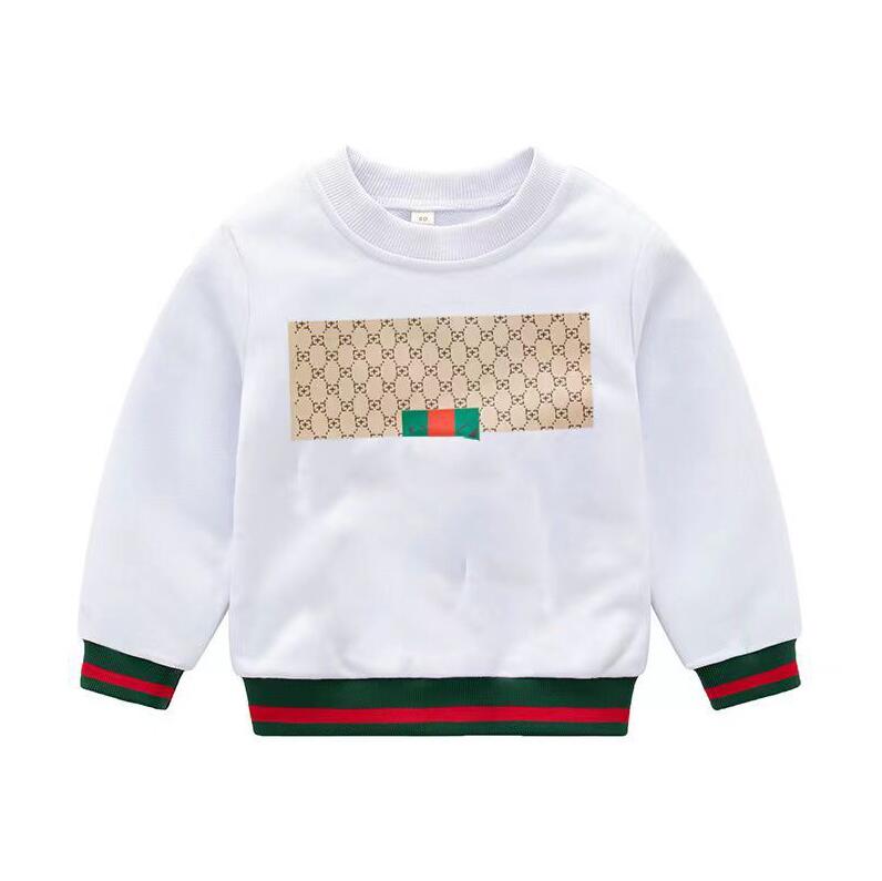 

Cartoon Bee Kids Brand Sweaters Pullover Spring Autumn Boys Girls Jumper Sweater Letters Printed Children Long Sleeve Sweatshirt Lovely Child Clothes 1-6 Years, White