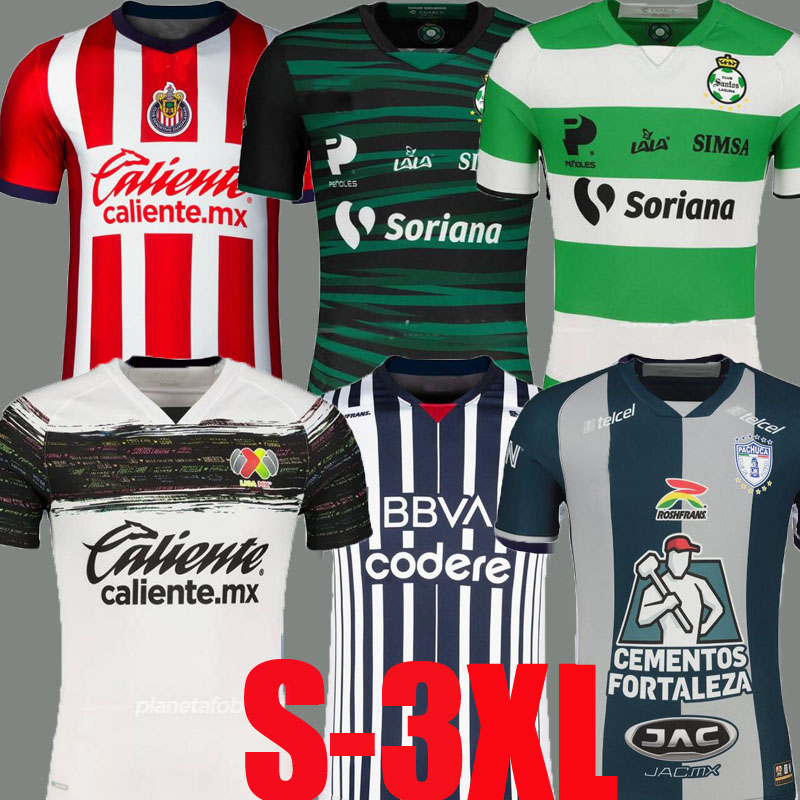 

LIGA MX 2022 2023 all star Tigres UANL soccer jerseys Pachuca Santos MONTERREY Laguna RAYADOS Guadalajara Chivas home THAUVIN GIGNAC NICO LOPEZ 22 23 football shirts, 22/23 chivas home