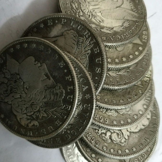 

90% Silver US 1881-P-S-CC-O Morgan Dollar Craft Copy Coin metal dies manufacturing