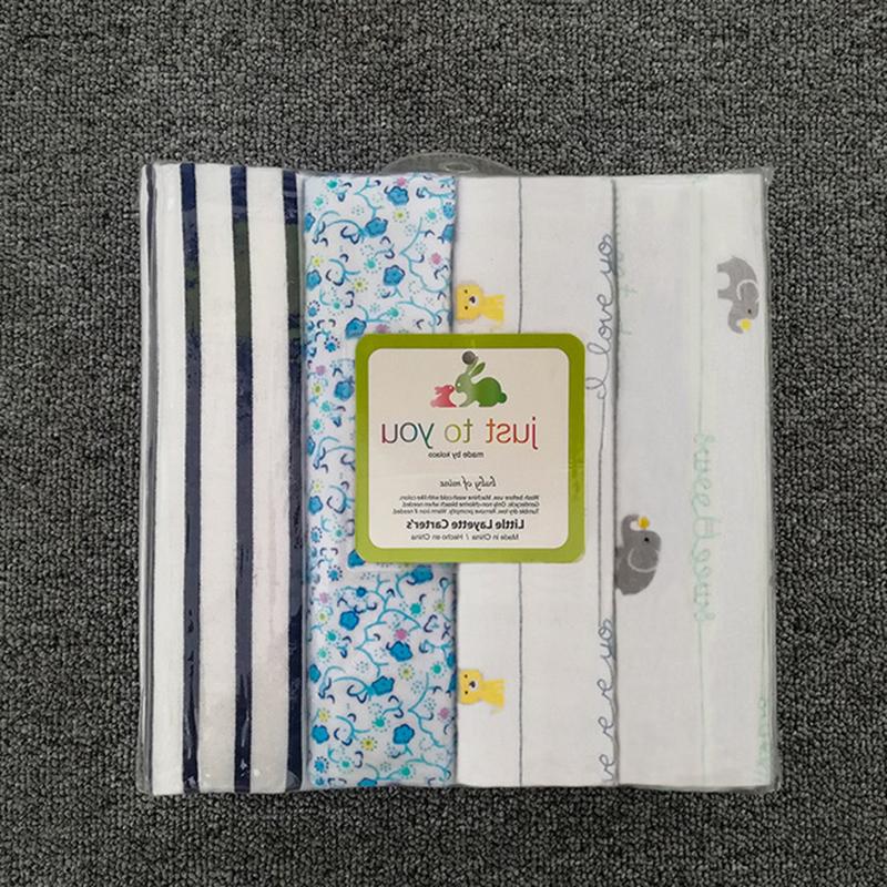 

Blankets & Swaddling Clearance Sale Receiving 4PCS/Lot Random Unisex Bedding Cotton Baby Blanket Born Cartoon Print Soft 75cmx75cmBlankets, Baby girl blanket
