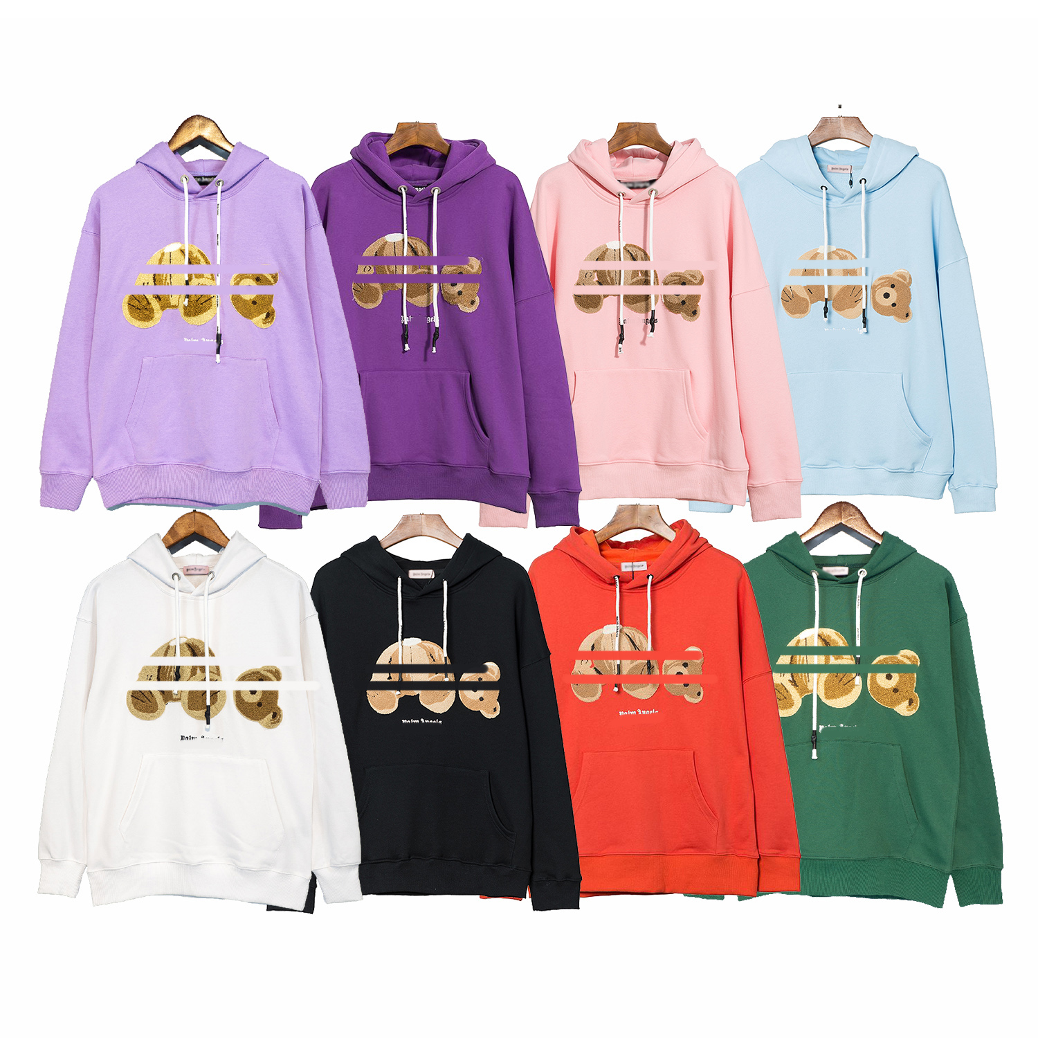 

New sale fashion hoodie Broken Bear sweatshirt Teddy Bear Trendy Terry Explosion Sweater style Men and Women 2022NEW