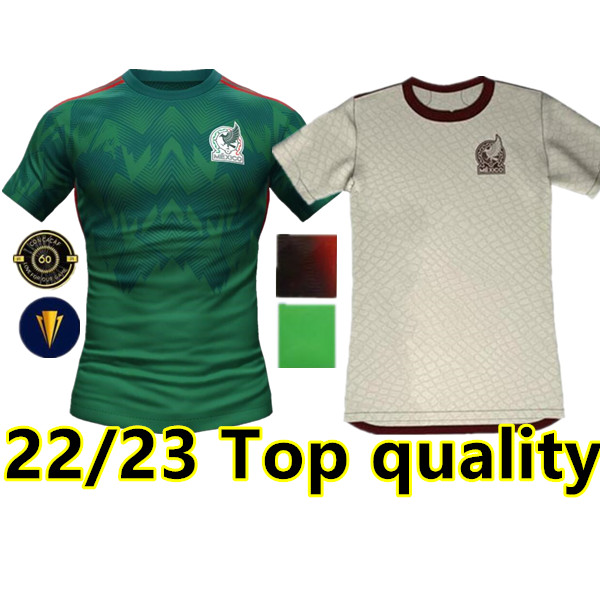 

2021 2022 Mexico soccer jerseys Copa america Camisetas CHICHARITO LOZANO DOS SANTOS MORENO ALVAREZ GUARDADO 21 22 football shirts Men + Kids sets kit, 2022 home