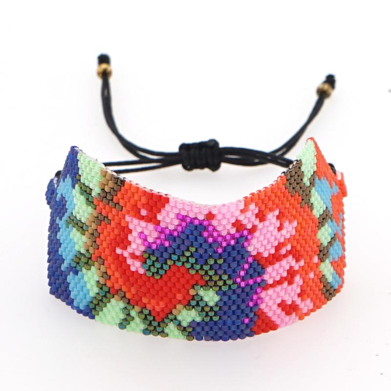 

Charm Bracelets Go2boho Ethnic Bracelet & Bangles For Jewelry Friendship Wrap Armband Pulsera Handmade Miyuki Bead Jewellery Colorful Br