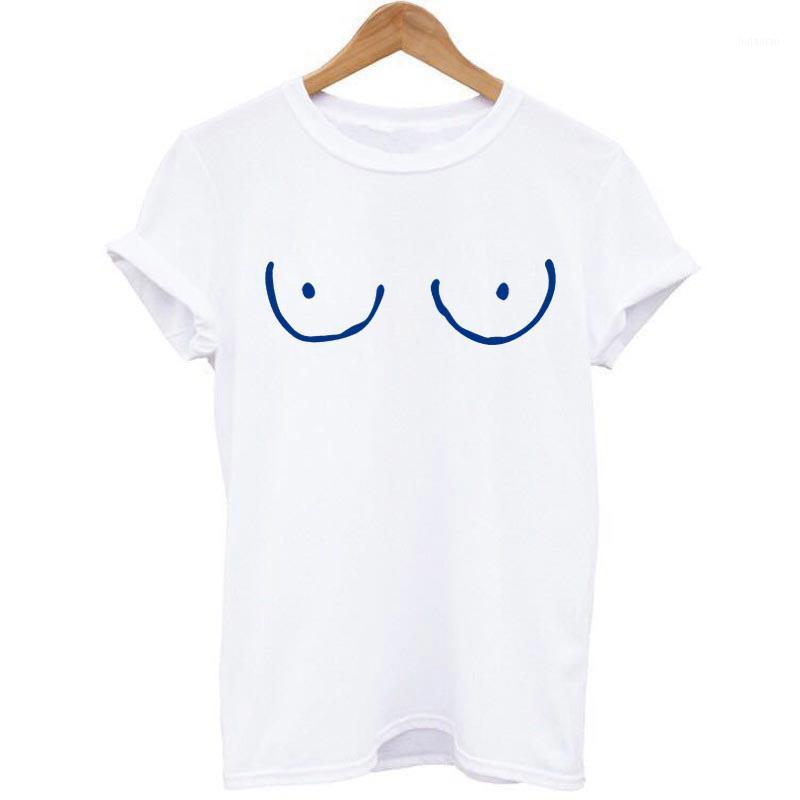 

Women' T-Shirt Women T Shirt 2022 Summer Boobs Printed Casual Tee Short Sleeve Ladies Tees Harajuku Funny For Mujer, 28668
