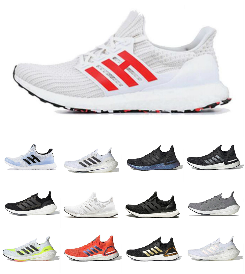 

Ultraboosts 20 21 UB 4.0 6.0 Running Shoes Mens Womens Ultra Se Triple White Black Solar Grey Orange Global Currency Gold Metallic Run Designer Casual Trainers Sneakers, Bubble package bag