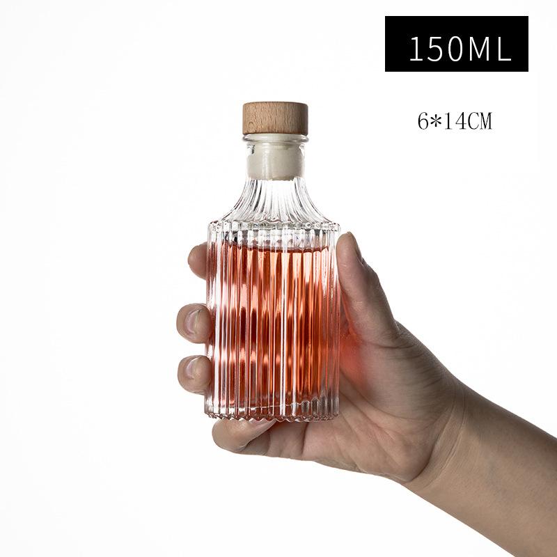 

Storage Bottles & Jars 1pcs Glass Small Wine Bottle Jar, Candy Box, Coffee Sealed With Lid, Household Bottling