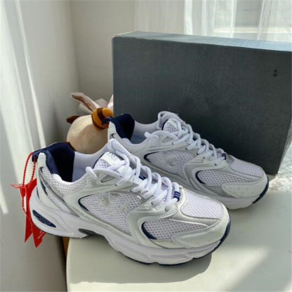 

2022 Fashion retro old shoes ins super fire N word mesh 530 high shoes Clunky Sneaker shoes for men women 2color, Box