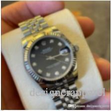 

Rolexwatch AAA 3A Top Quality Famous Brand Rolex 31mm Women Stainless Steel Band Watch Automatic Menchanical Movement Sapphire Glass With Or