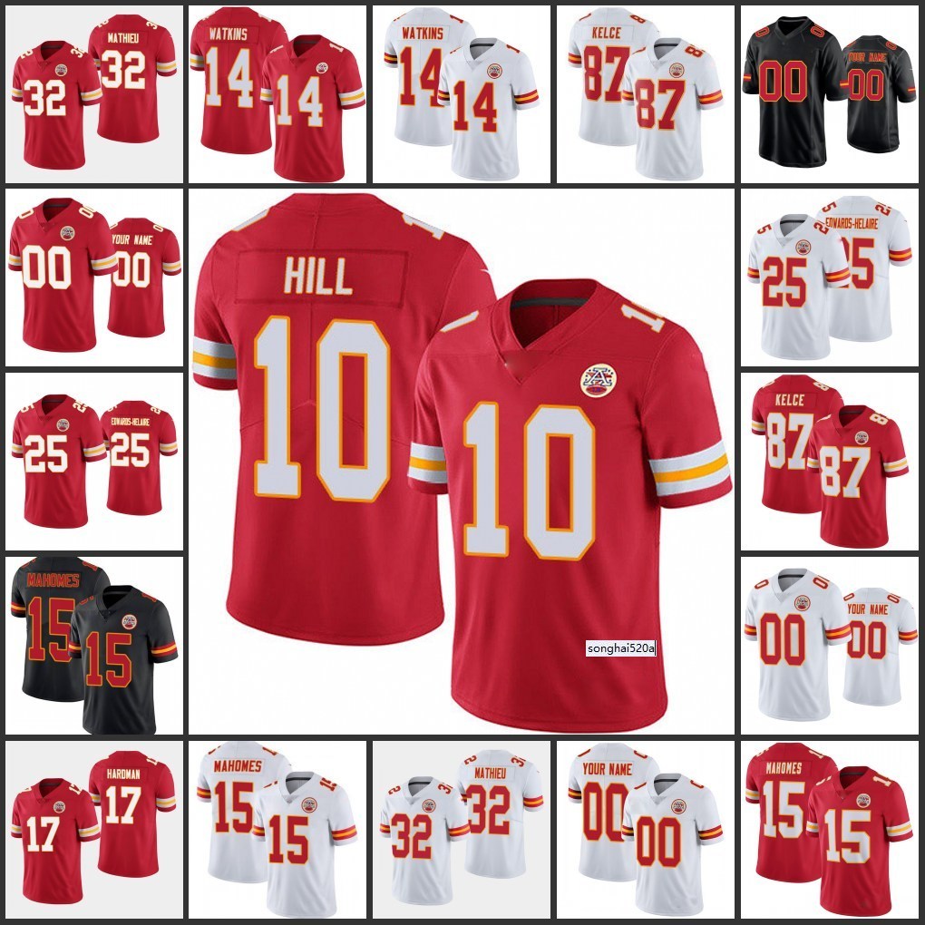 

Men Kansas''City''Chiefs''Women Youth #15 Patrick Mahomes 87 Travis Kelce 25 Clyde Edwards-Helaire''NFL''Jerseys