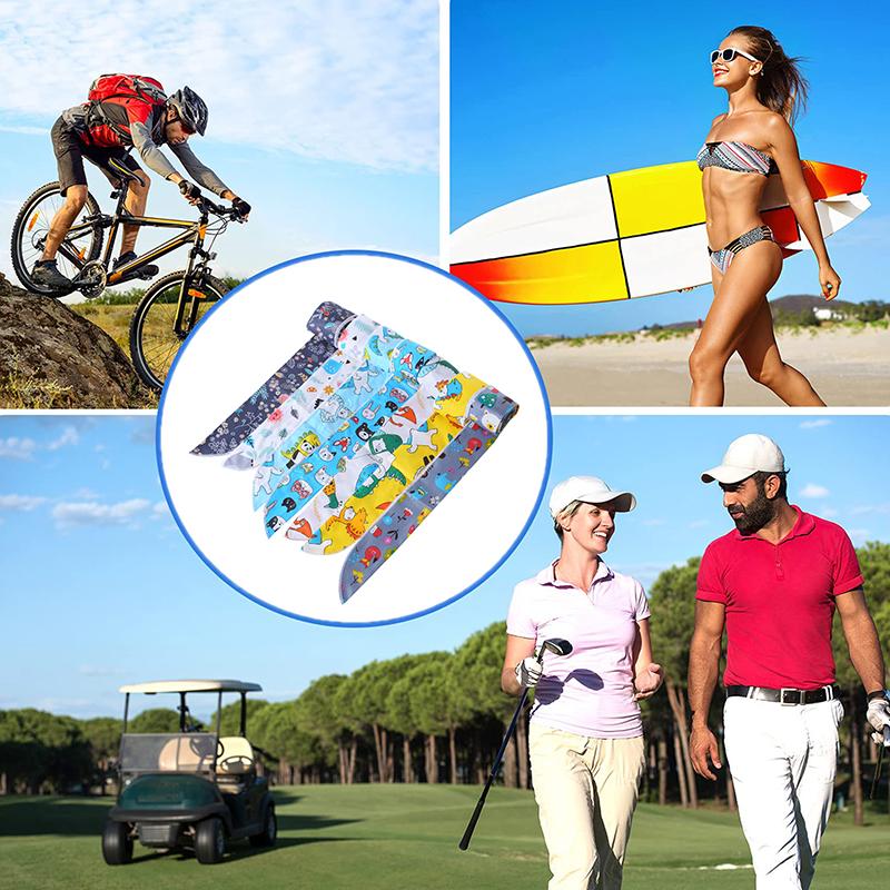 

Bandanas Summer Scarf Neck Cooler Bandana Body Cool Cooling Wrap Tie Refreshing Headband Multifunction Wrist Towels