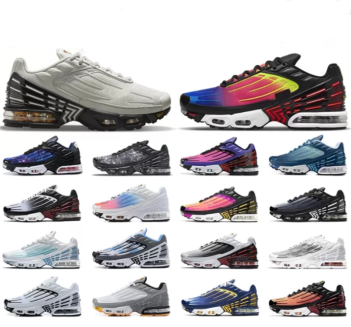 

2022TN tns men's and women's sports shoes volt glow radiation red laser blue pink gradient light bone purple wolf grey outdoor casualrunning shoes, 7#