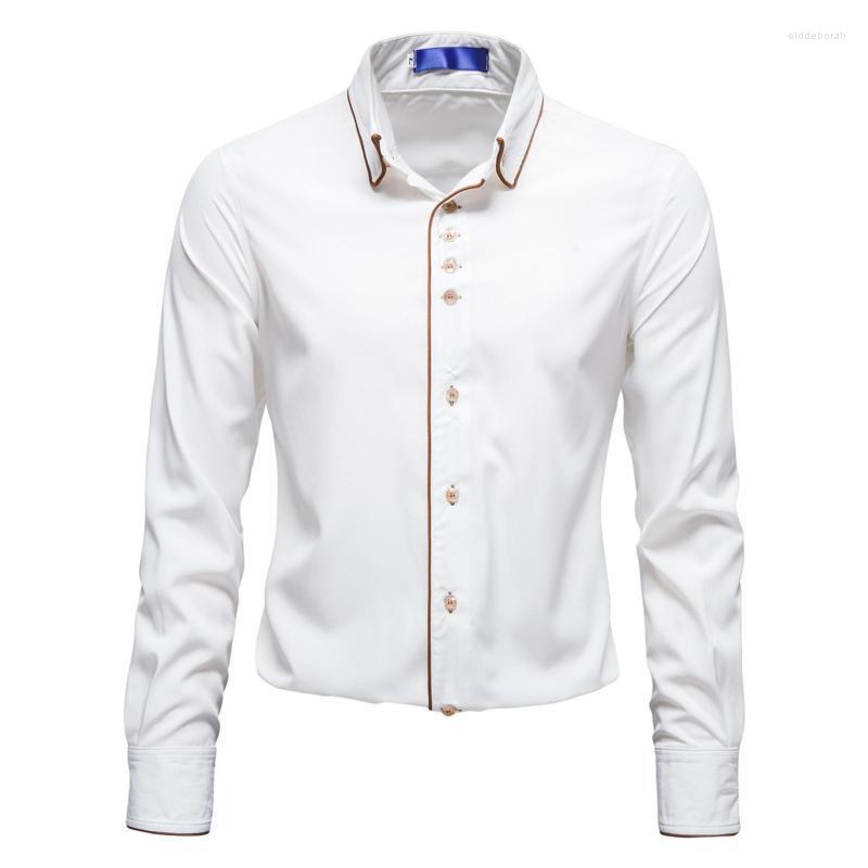 

Men' Casual Shirts Anime Tee Men Men' Fall Winter Top Shirt Button Loose Print Blouses Lapel Long White Large MenMen' Eldd22, Black