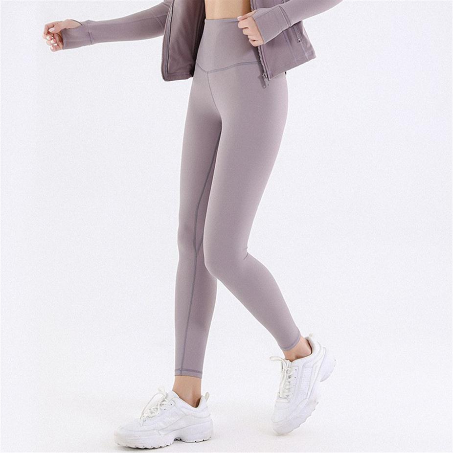 

Aliali Women Yoga Outfits LuOutfit High Waist Sports Gym Wear Leggings Sport Outdoor Pant Lulus Lemen288I, Purple