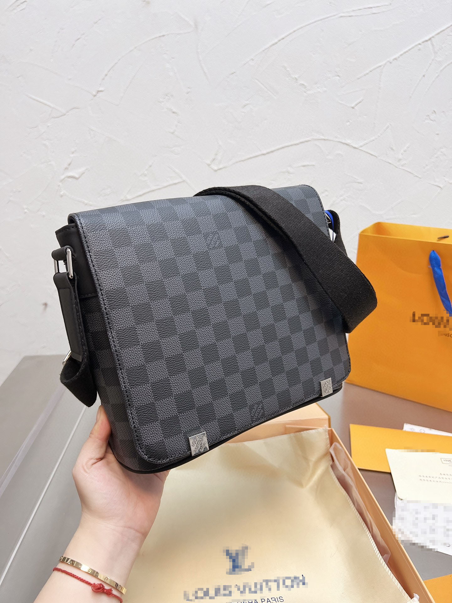 

FAmous Brands Bags DISTRICT Designer Bags Handbag leisure men messenger package crossbody packages clutch handbags shoulder evening bages tote, Huangvxiekua