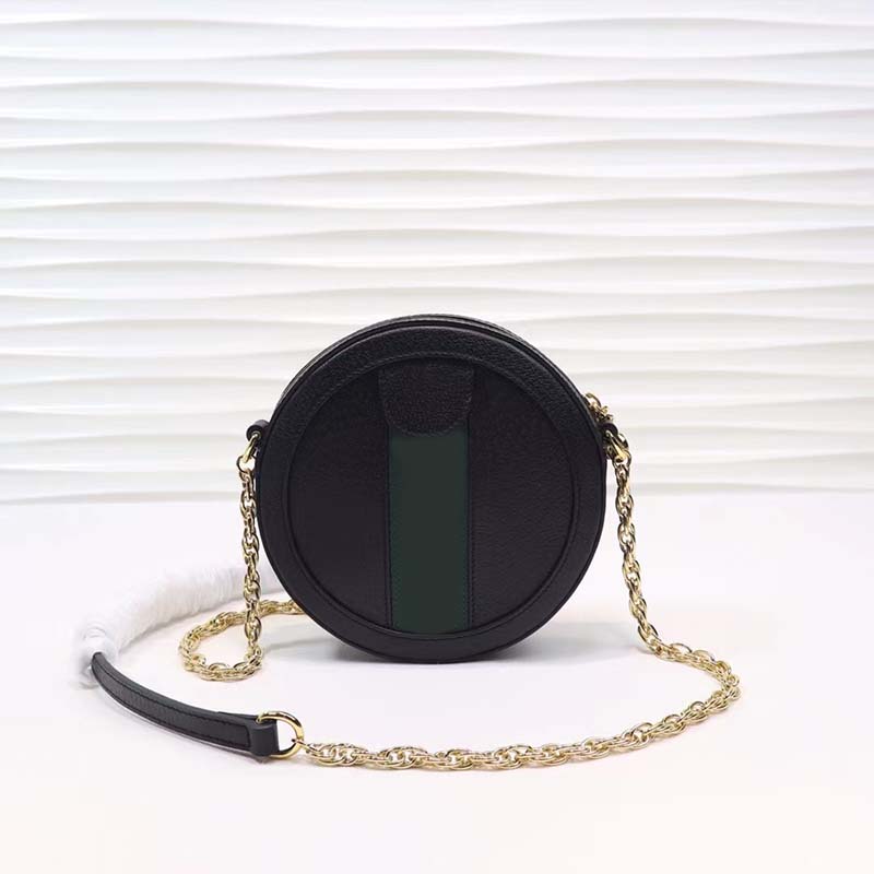 

2022 Luxury Designer Bags Handbags Wallets Fashion Marmont Shoulder Bags High Quality PU Leather Women's Crossbody Designers Bagss Round Black Mini