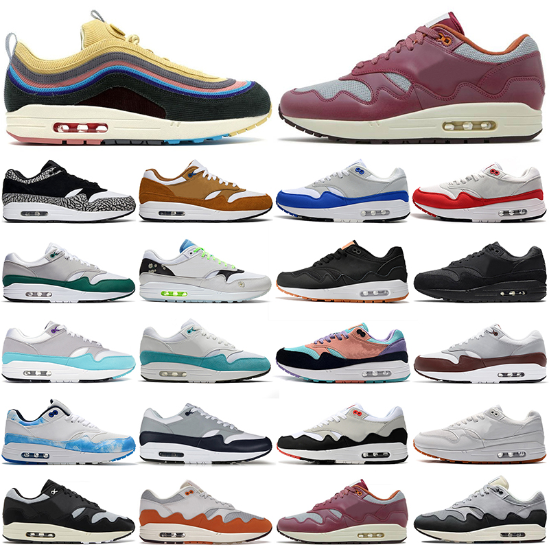 

Cheaper Mens Running Shoes 1 87 Patta Waves White Black Sean Wotherspoon Grey Curry Monarch Noise Aqua Sneakers Men Women Outdoor Sports, Have a day