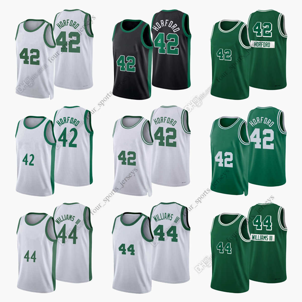 

Printed 2022 New City Basketball Jerseys Al Robert Horford Williams III Tatum Nesmith