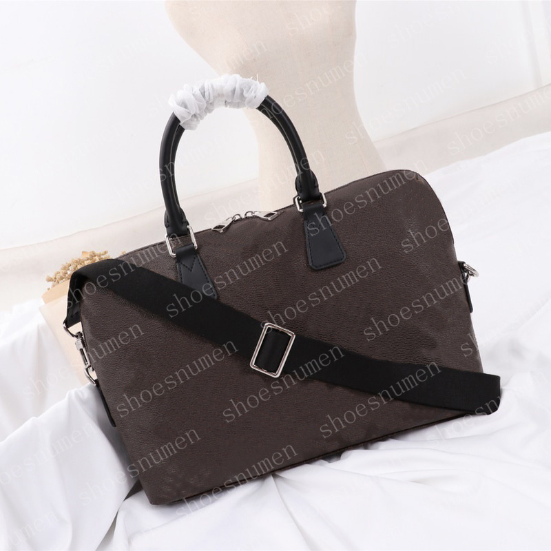 

Luxurys PORTE-DOCUMENTS VOYAGE Briefcases Leather Small Briefcase Men Business Shoulder Handbag Laptop Computer Totes Cross Body Bags #BT06, #bt01 37/28/7cm