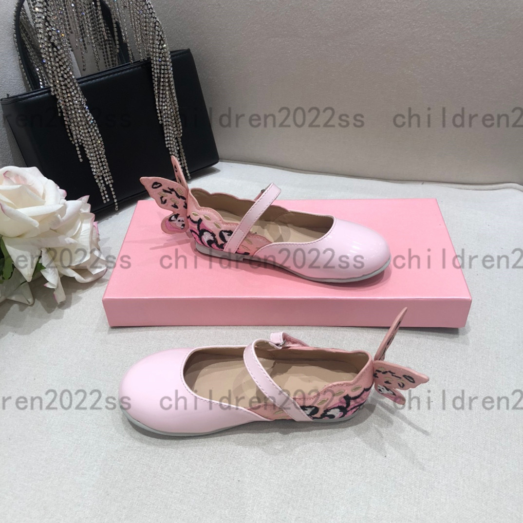 

2022ss newly ballet shoes high-end girls flat shoes luxury dancing shoe size 26-35 summer casual dr-shoes for boys, Silver