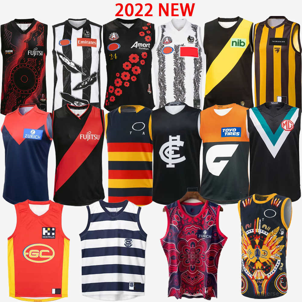 

PRESELL 2022 2023 AFL Western rugby jersey 22 23 Bruce Melbourne RICHMOND BRISBANE LIONS PORT ADELAIDE HAWTHORN Essendon Crows GWS League