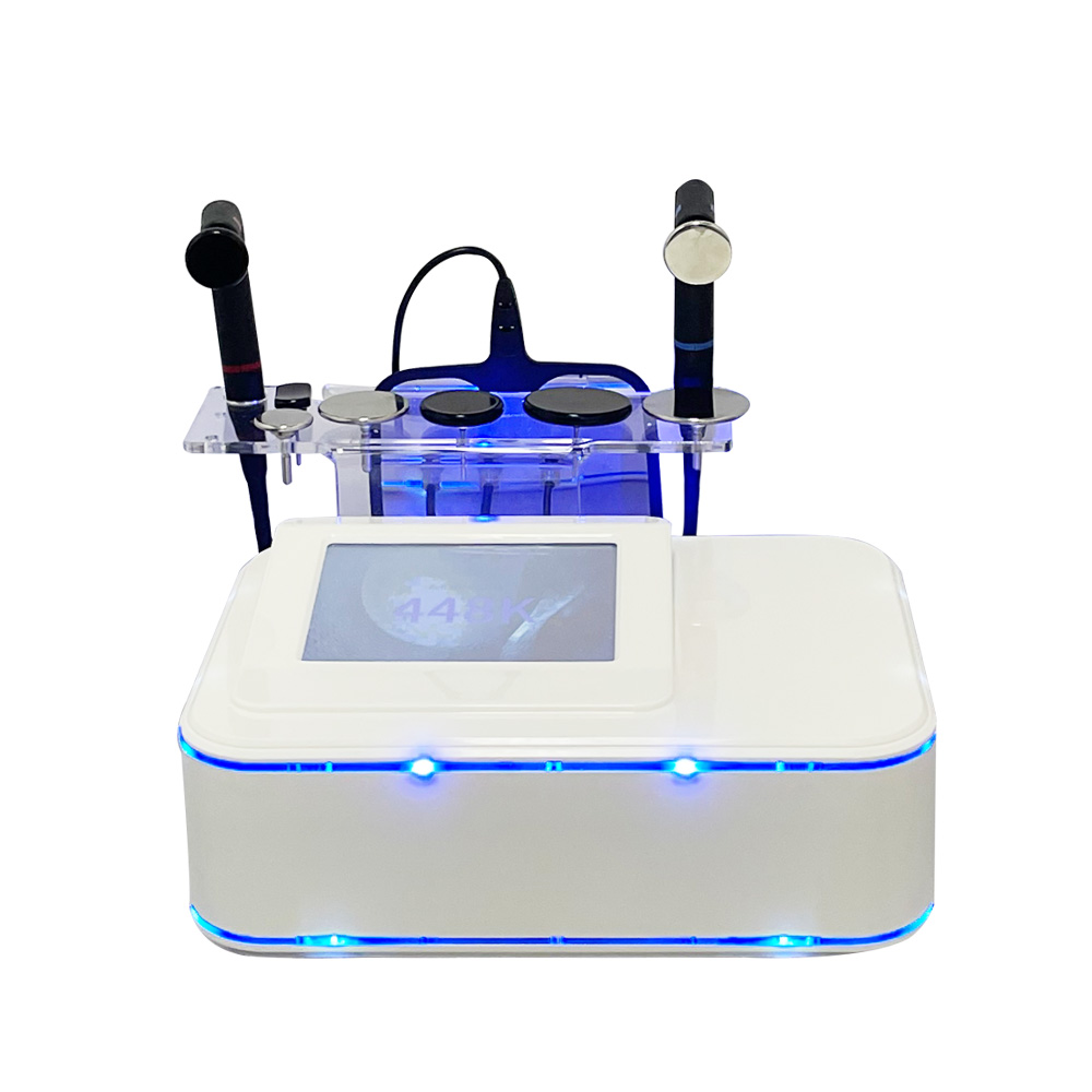 newest 448K physical therapy ret cet rf radio frequency pain relief wrinkle removal skin lifting fat slimming machine