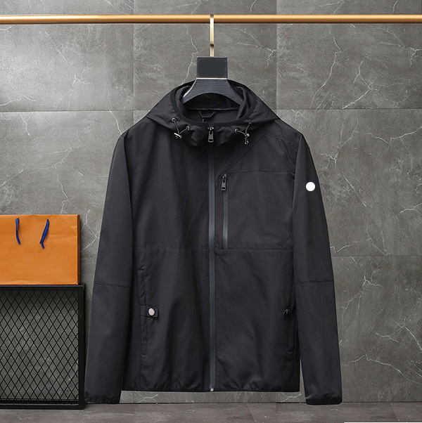 

22ss France Luxury Brand mens jacket coat Plus size Chest zipper windbreaker Fashion Jacket Hooded High Quality Clothes, Supplement (not shipped separately)