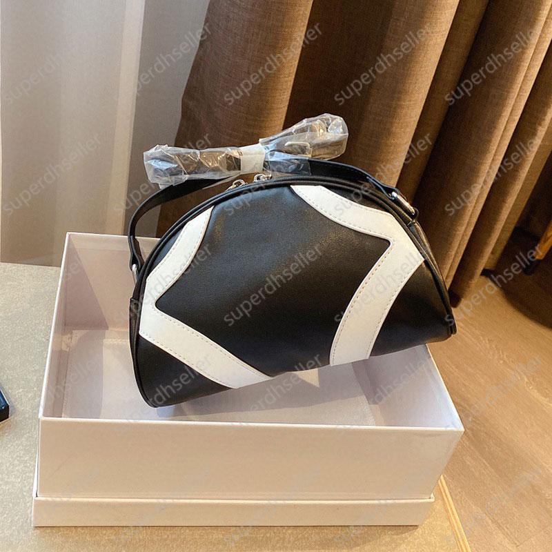 

Casual Bowling Bag Crossbody Women Shoulder Bags Top Quality Leather Tote Handbag Wallet Purse Sport Pochette Large Capacity Cross Body, Increase feight