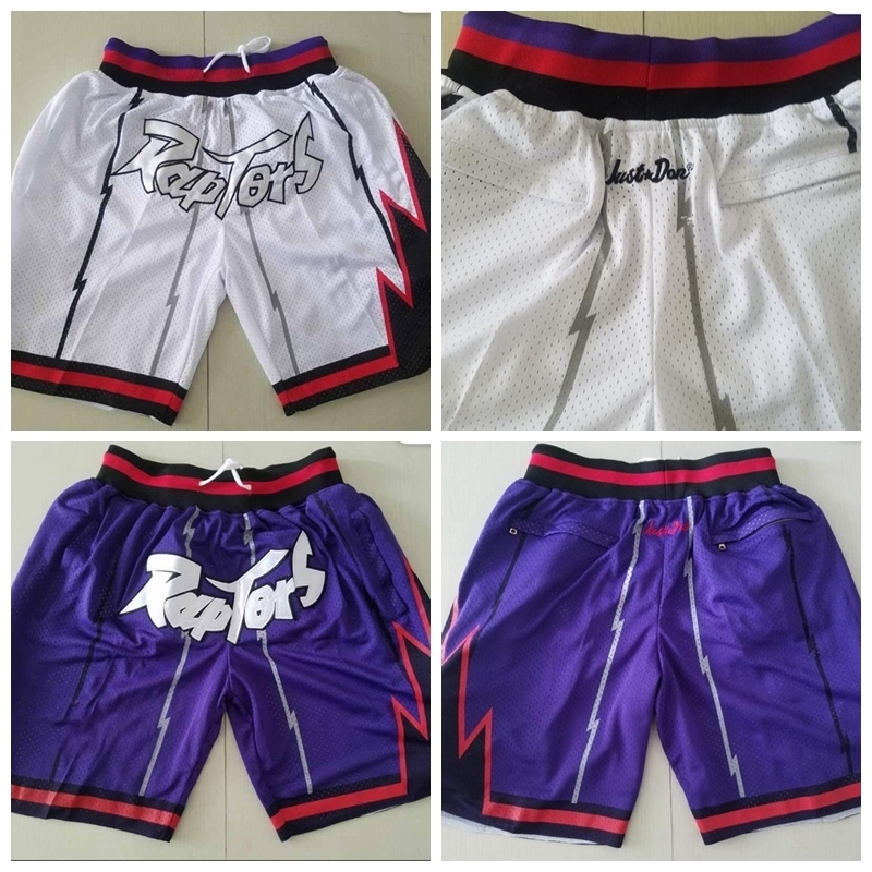 

Men Toronto's Raptors's just don Basketball Shorts Exquisite embroidered fab''nba''Jerseys