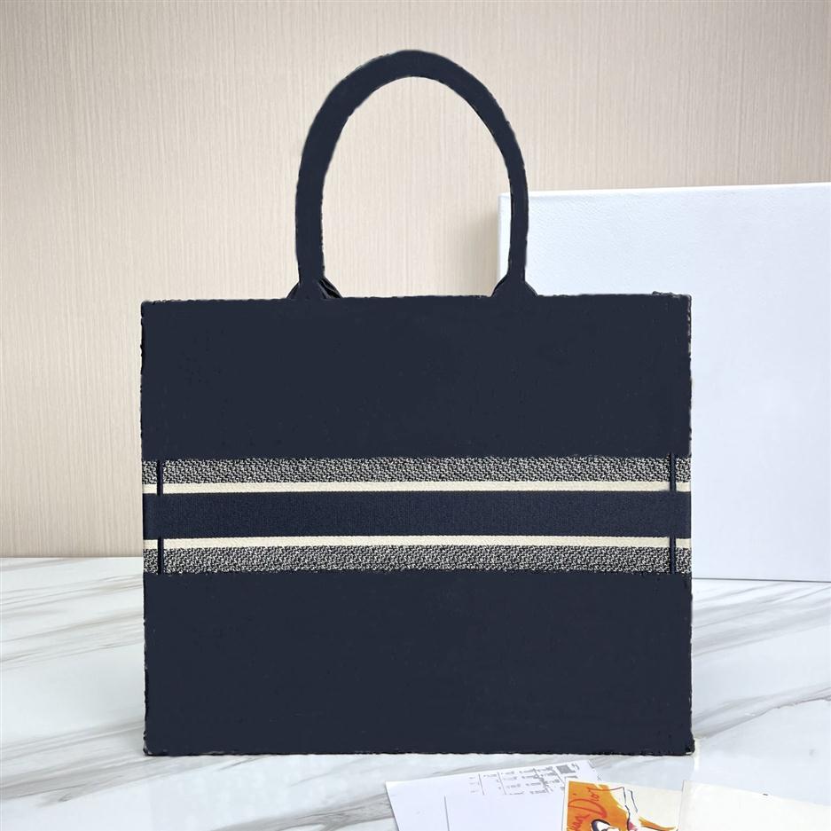 

Embroidered letters Fashion Ladies Tote Bag Large Shopping Bags Canvas Cross-Body Wallet High Quality Handbags Embroidery Beach Ba289p, Size: 36 * 28 * 16cm