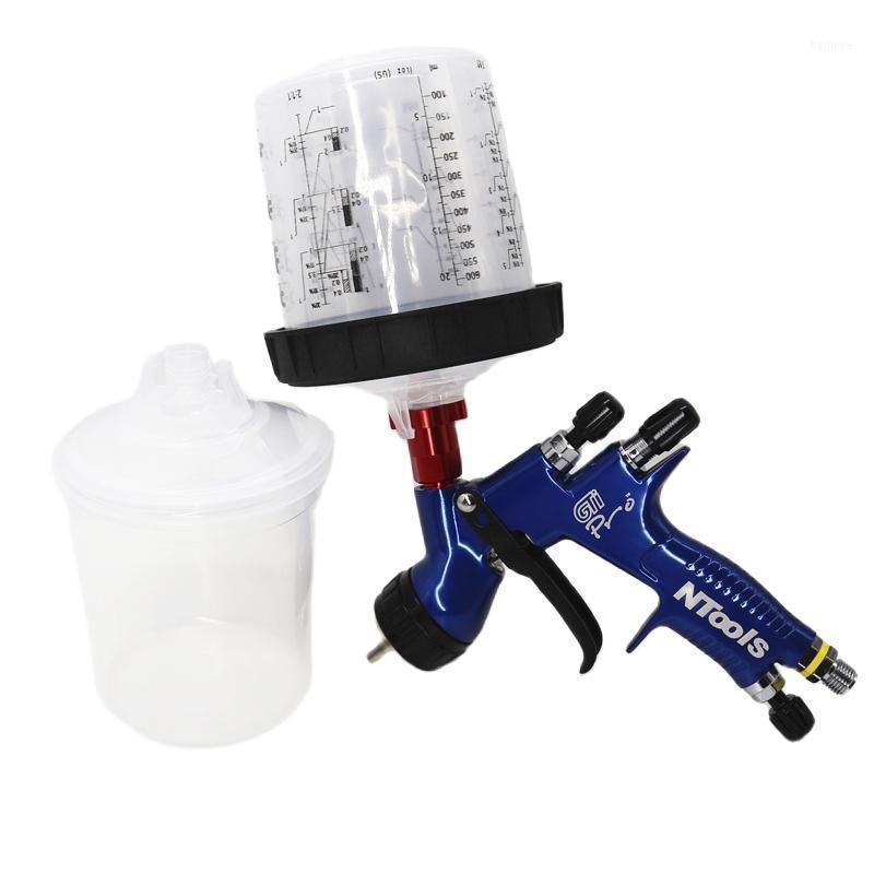 

Professional Spray Guns 1.3/1.8mm Gun With 600CC PPS Tank Air Paint Mixing Cup And Adapter Airbrush Car Sprayer