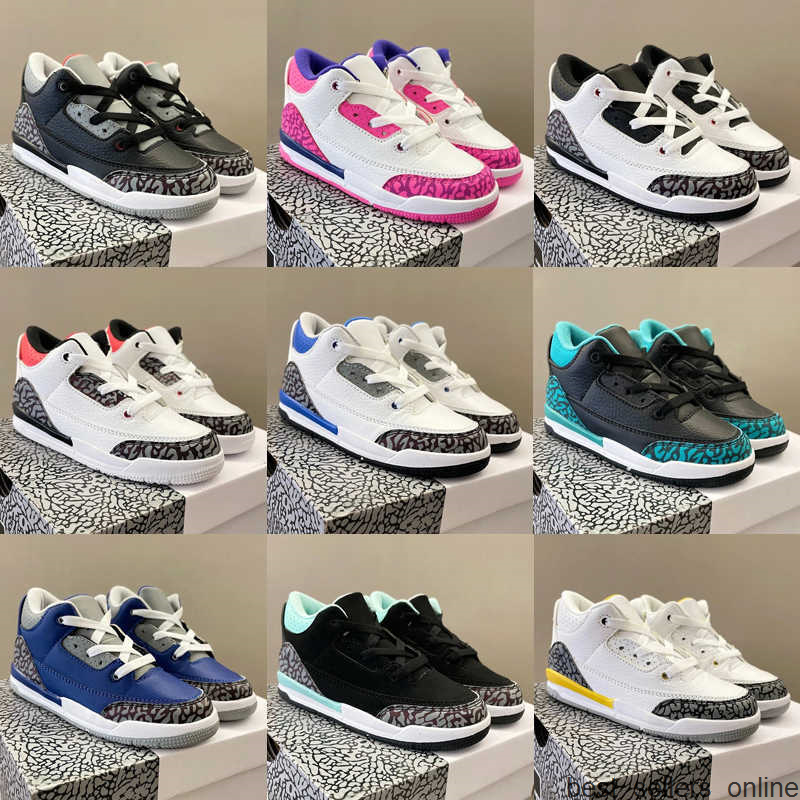 

Hot Jumpman 4 4s White Black Cement Kids Basketball Shoes Infrared 23 Wolf Grey Sneakers For Girls Children Racer Blue Sports Trainers Size, As photo 19