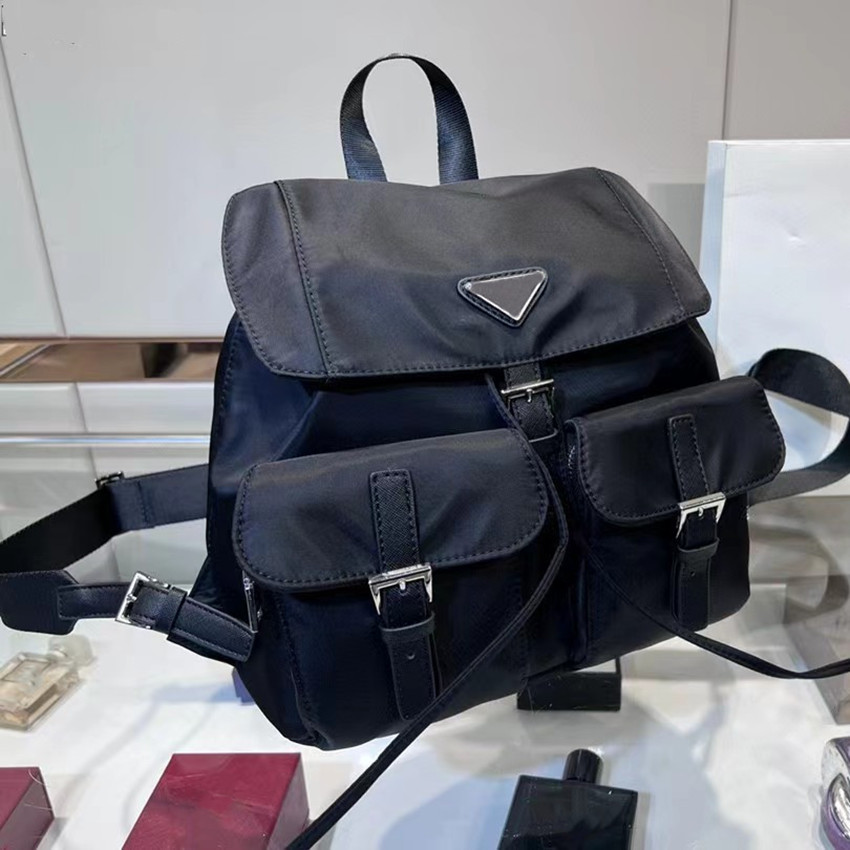 

Men Backpack Style Women School Bags Teenage Girls Unisex Rucksack Top Quality Rain Wear Designer Handbag Luxury Backpacks SHOULDER BAG, Black 31cm*33cm