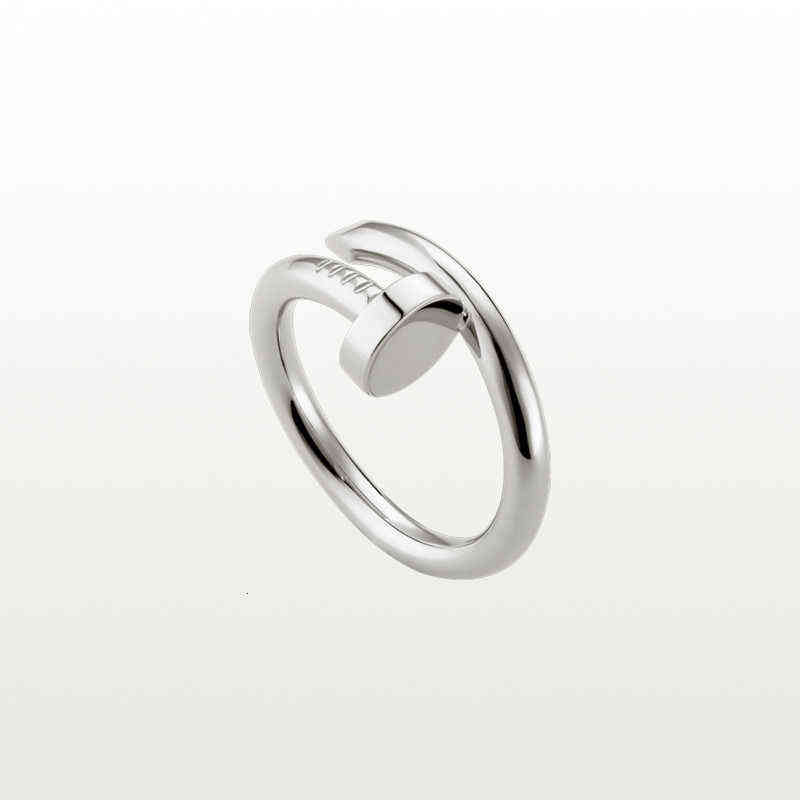 

Nail Ring Luxury Designer Jewelry Rings For Women Titanium Steel Alloy Gold-Plated 2022 Fashion Accessories Never Fade Not Allergic