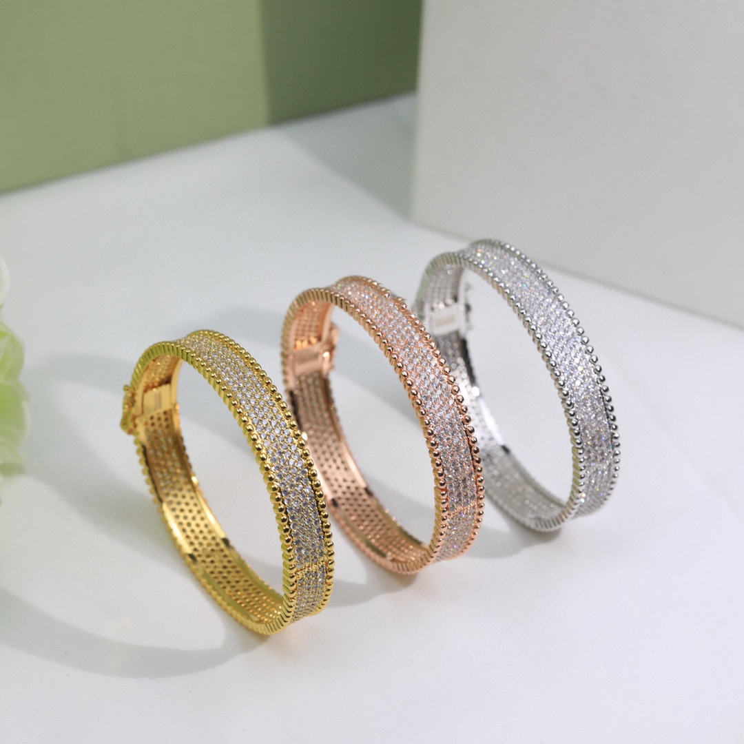 Bracelets de créateurs tous les bracelets à motifs de diamants bijoux unisexe personnalité soirée dansante qualité supérieure avec boîte