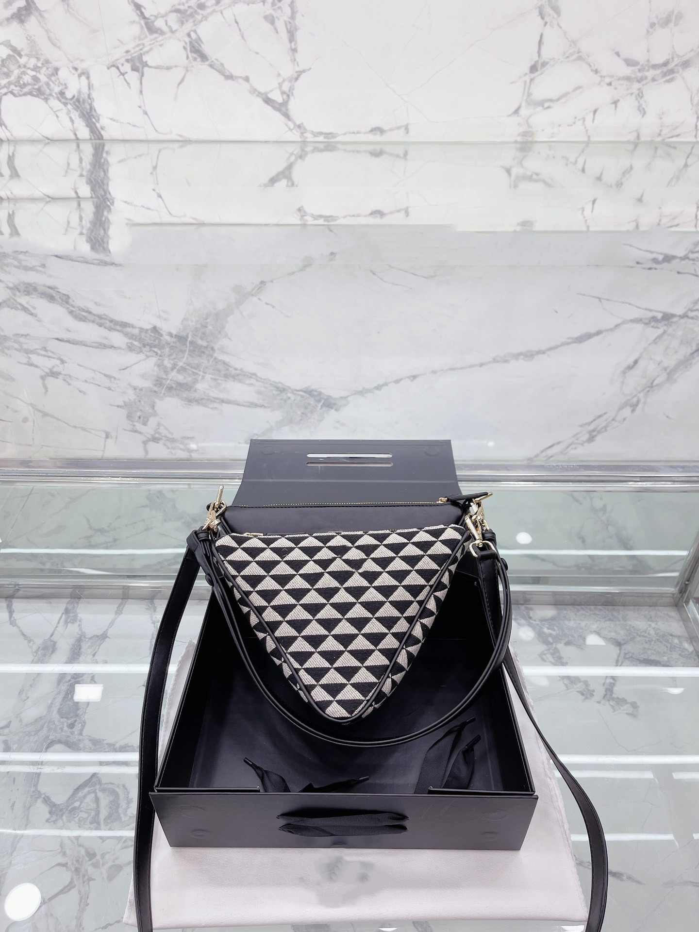 

New Luxury Prada Triangle Handbags Women Fashion Bags Designer Shoulder Evening Clutch Bag Messenger A quality Totes For Women Brand, Make up the difference