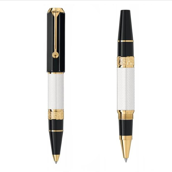 

5A MBPEN Promotion Pen Limited Edition William Shakespeare Ballpoint Rollerball Pen M Stationery Write Smoth Office SuppliesWith Serial Number 6836/9000, Pen as pic