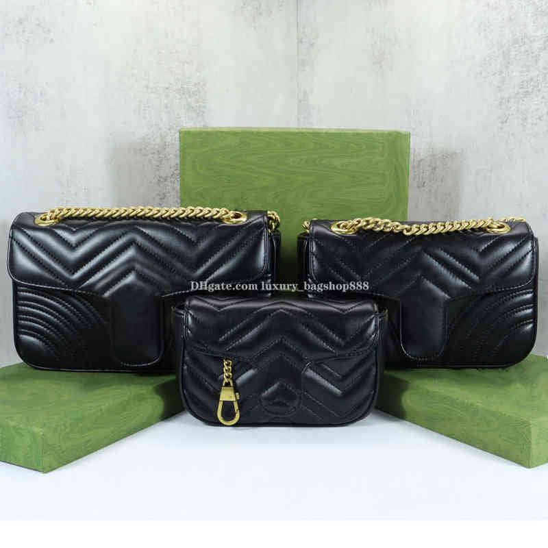 5A Women Handbags Shoulder Bag 3 Size Real leather High quality Lady Fashion
