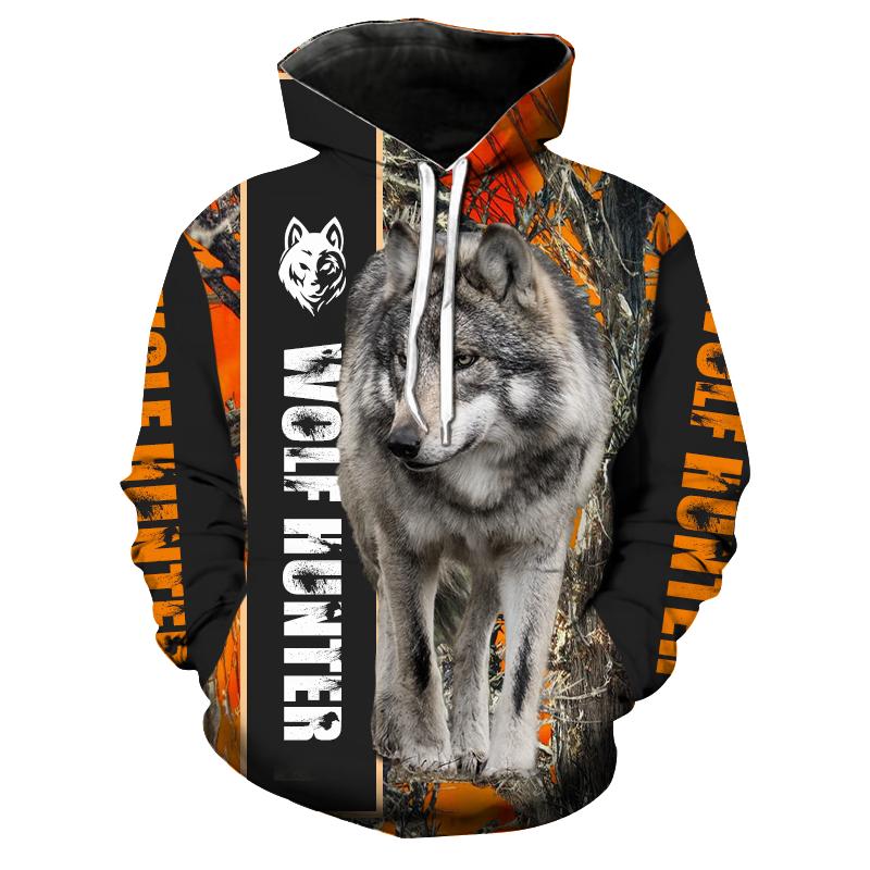 

Men's Jackets Beautiful Wolf 3D All Over Printed Fashion Hoodies Mens Hooded Sweatshirt Unisex Pullover Casual Jacket Tracksuit, Black;brown