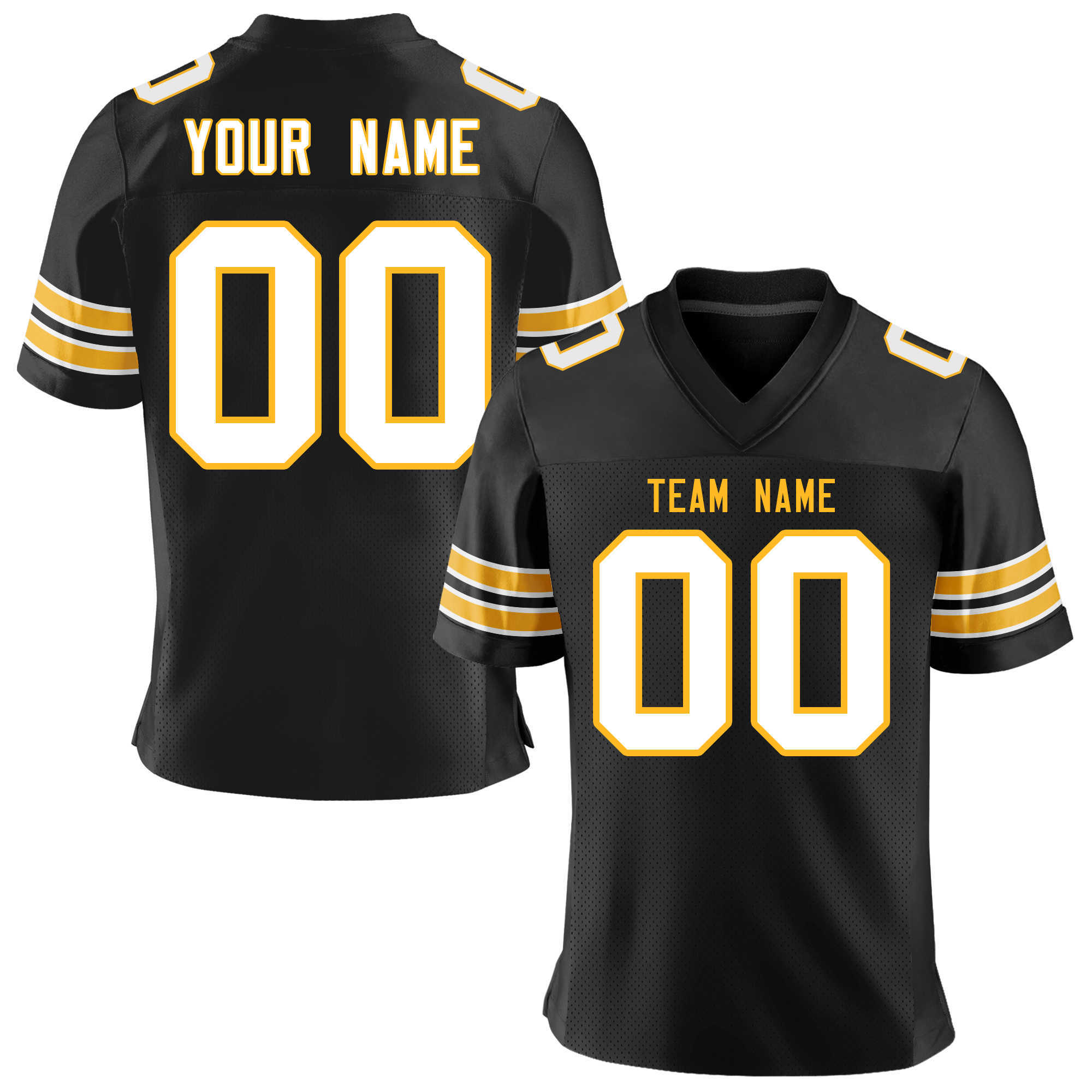 

Custom American Football Jersey Printing Team Name/number Athlete's Game Training Shirt Rugby for Men/lady/youth, Gr-xd13-02